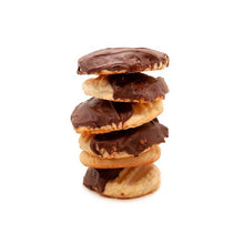 Load image into Gallery viewer, Orange Chocolate Dipped Cookies  Half Dozen
